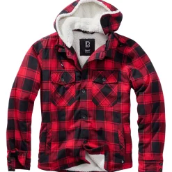 Hooded Lumberjacket mit Teddyfutter