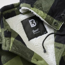 Hooded Lumberjacket mit Teddyfutter