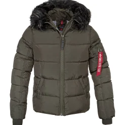 Hooded Puffer Alpha Wmn (Sale)