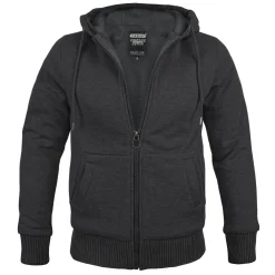 Hooded Sweatjacke mit Teddyfutter