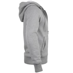 Hooded Sweatjacke mit Teddyfutter
