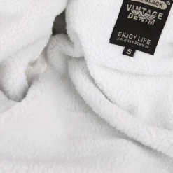 Hooded Sweatjacke mit Teddyfutter