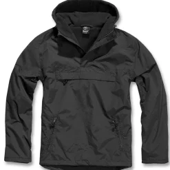Hooded Windbreaker m. Fleecefutter
