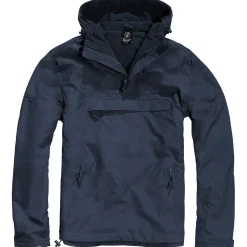 Hooded Windbreaker m. Fleecefutter