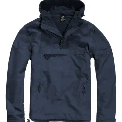 Hooded Windbreaker m. Fleecefutter