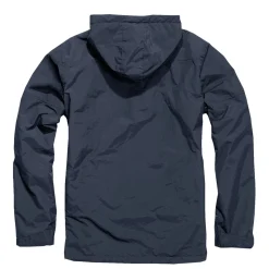 Hooded Windbreaker m. Fleecefutter
