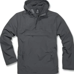 Hooded Windbreaker m. Fleecefutter
