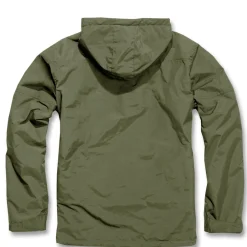 Hooded Windbreaker m. Fleecefutter