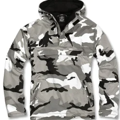 Hooded Windbreaker m. Fleecefutter