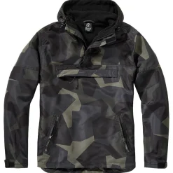 Hooded Windbreaker m. Fleecefutter
