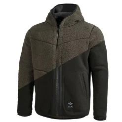 Ianos Sherpa 2-in-1 Fleecejacke wendbar