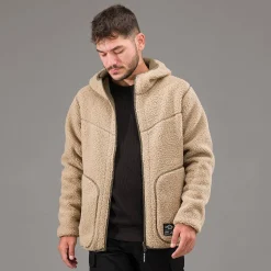 Ianos Sherpa 2-in-1 Fleecejacke wendbar