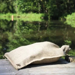 Jute Sandsack mit Bindeband 30 x 60 cm