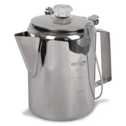 Kaffeekanne Edelstahl mit Perkolator
