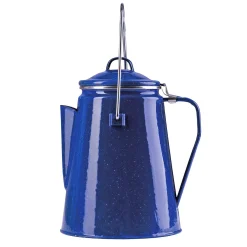 Kaffeekanne Emaille m. Percolator