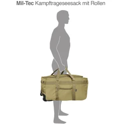 Kampftrageseesack - Reisetasche Trolley