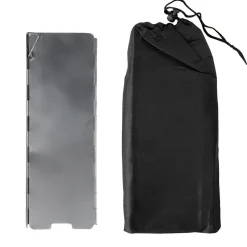 Kocher Windschutz Aluminium faltbar