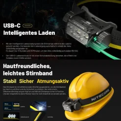 Kopflampe HC70 UHE - 1600 Lumen NL2160