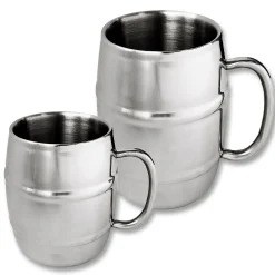 Krug Edelstahl doppelwandig