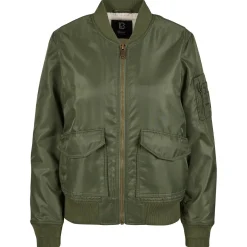 Ladies Sherpa Bomberjacke