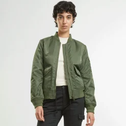 Ladies Sherpa Bomberjacke