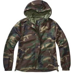 Ladies Summer Windbreaker Frontzip