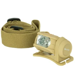 LED Kopflampe 4-farbig - 65 Lumen