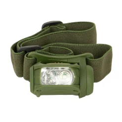 LED Kopflampe 4-farbig - 65 Lumen