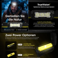 LED Kopflampe HA15 UHE - 400 Lumen