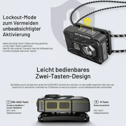 LED Kopflampe NU20 Classic - 360 Lumen