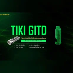 LED Lampe TIKI GTID - Glow in the dark