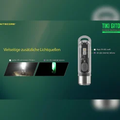 LED Lampe TIKI GTID - Glow in the dark