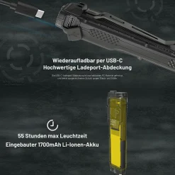 LED Taschenlampe EDC25 - 3000 Lumen