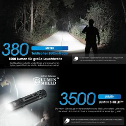 LED Taschenlampe EDC31 - 3500 Lumen