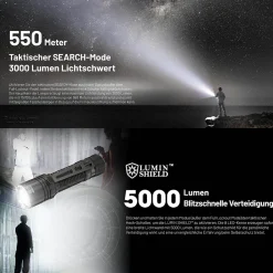 LED Taschenlampe EDC35 - 5000 Lumen