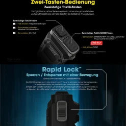 LED Taschenlampe EDC23 SABER - 2500 Lumen