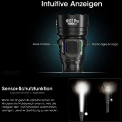 LED Taschenlampe MH25 PRO - 3300 Lumen