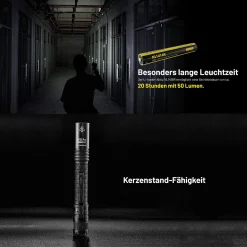 LED Taschenlampe MT2A PRO - 1000 Lumen