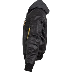 Leder Pilotenjacke Styling