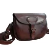 Leder Umhängetasche English Style Cartridge Bag
