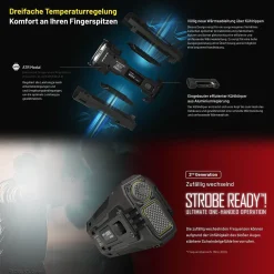 LED-Taschenlampe EDC37 - 8000 Lumen