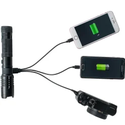 LED-Taschenlampe Powerbank