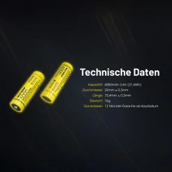 Li-Ion Akku 21700 - 6000mAH - NL2160HP