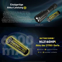 Li-Ion Akku 21700 - 6000mAH - NL2160HPI