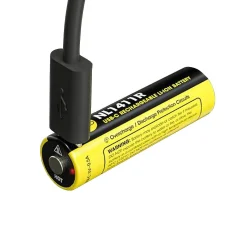 Li-Ion Akku 14500 - 1100mAh USB-C - NL1411R
