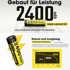 Li-Ion Akku - 1,5V - USB-C - 2400mAh - 4er