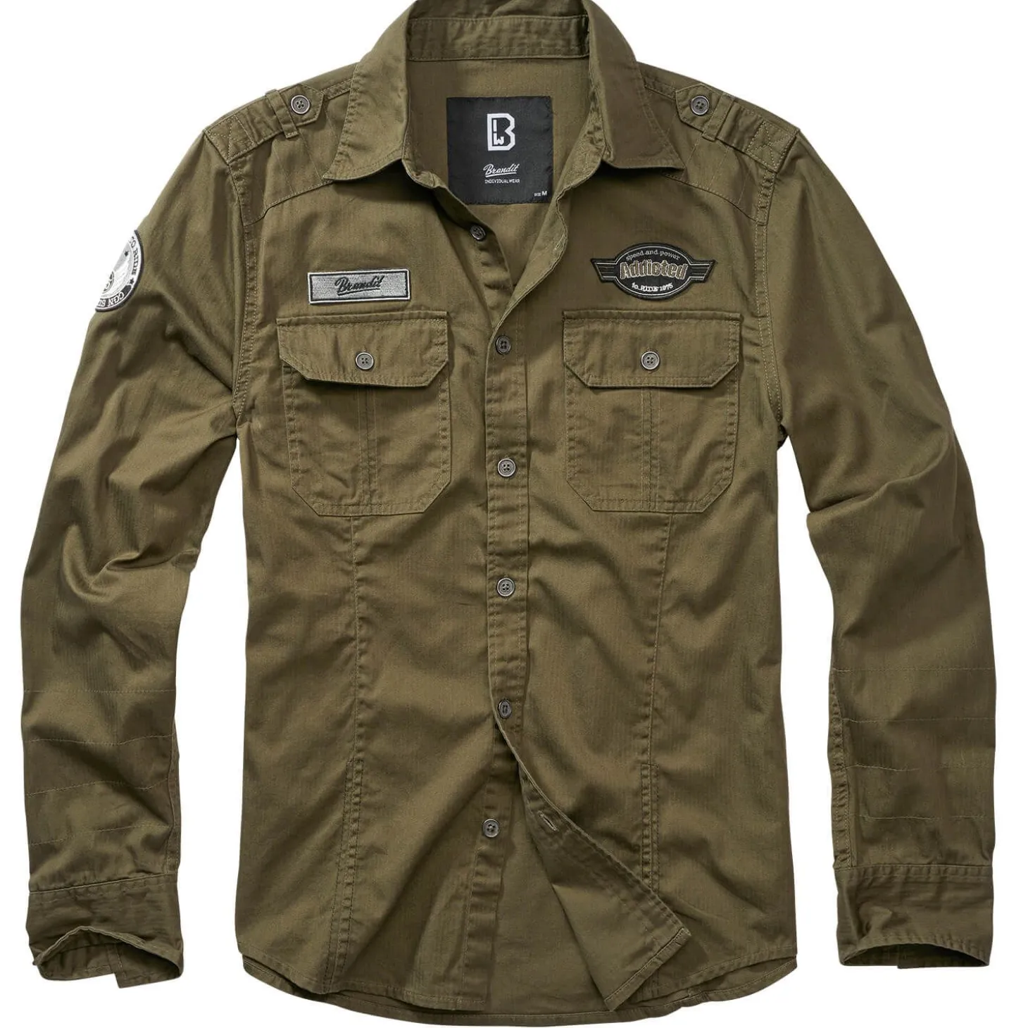 Luis Vintage Shirt with Badges