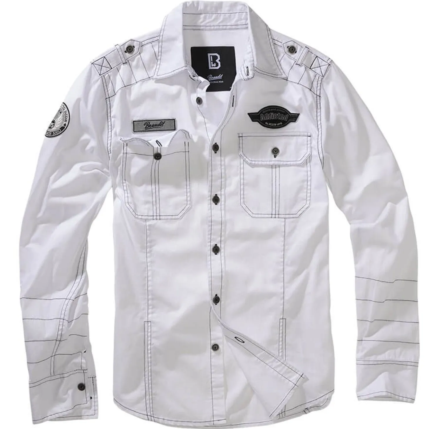 Luis Vintage Shirt with Badges