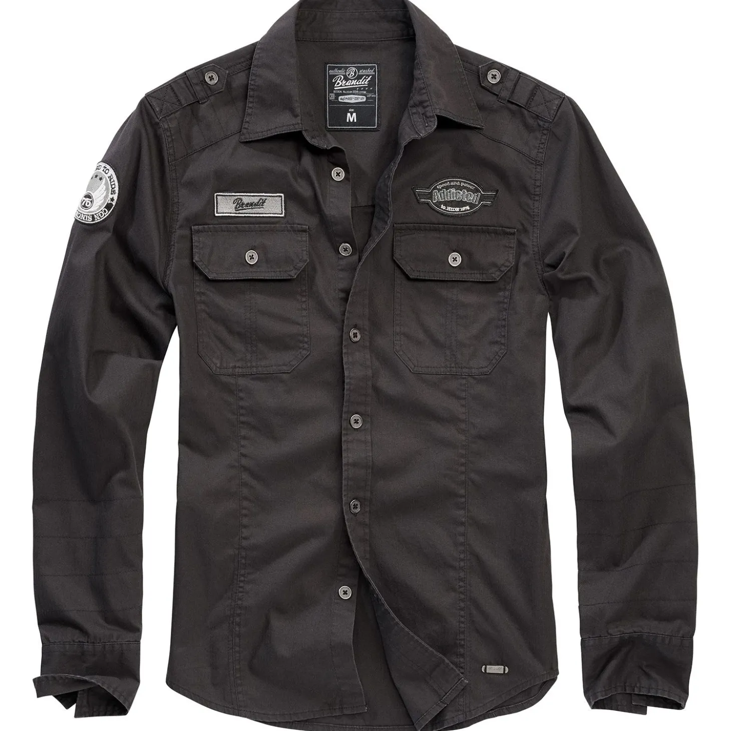Luis Vintage Shirt with Badges