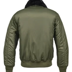 MA-2 Jacke mit Fellkragen